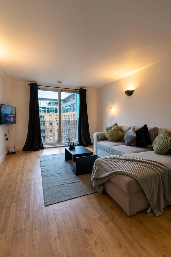 Jpg Theatre Suite - High Floor Mcr Luxe Apartment W Balcony Canal Views แมนเชสเตอร์ ภายนอก รูปภาพ